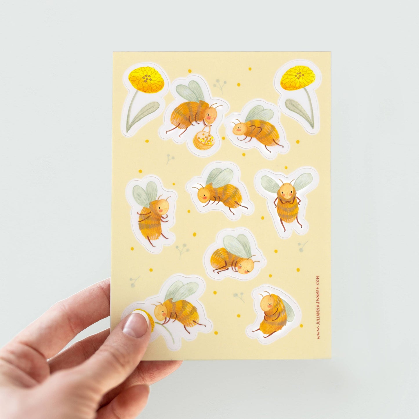 Bee Sticker Sheet