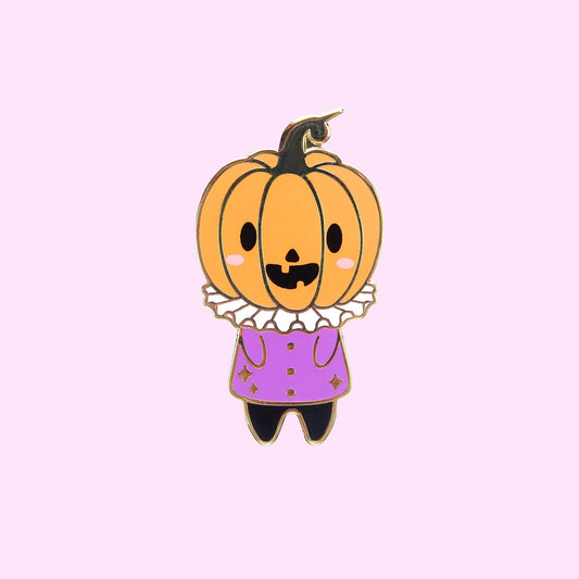Halloween Pumpkin Head Pin