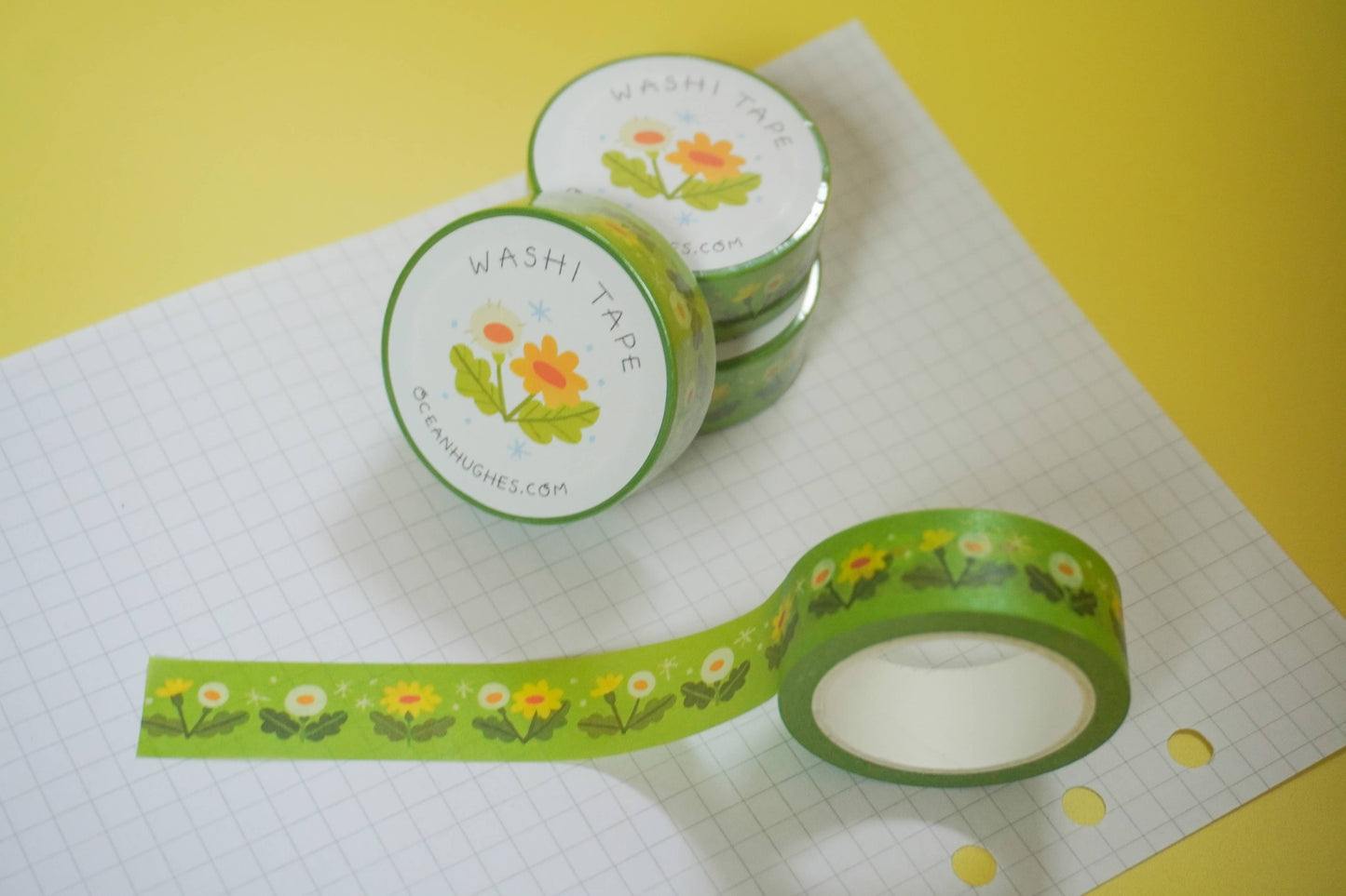 Dandelion Washi Tape