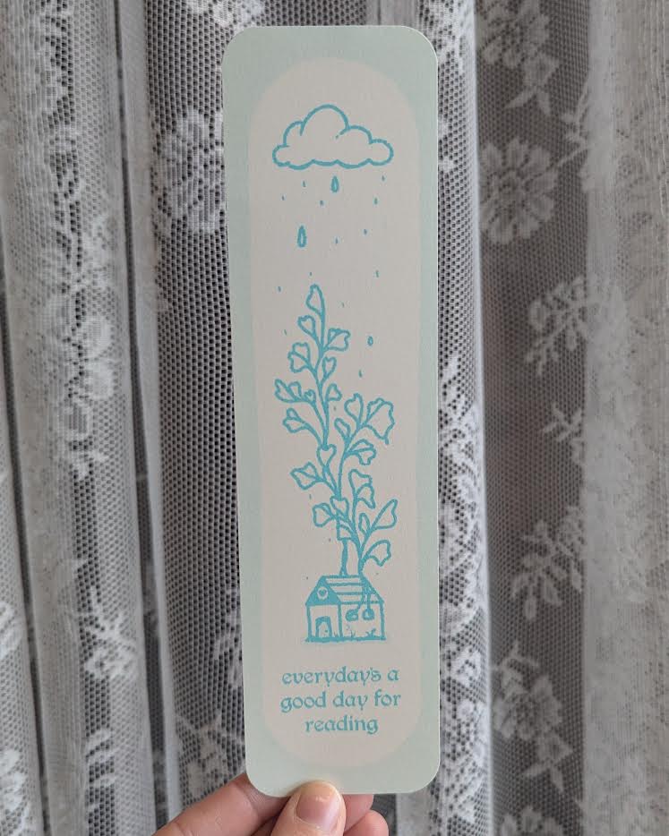 everyday's a good day for reading bookmark