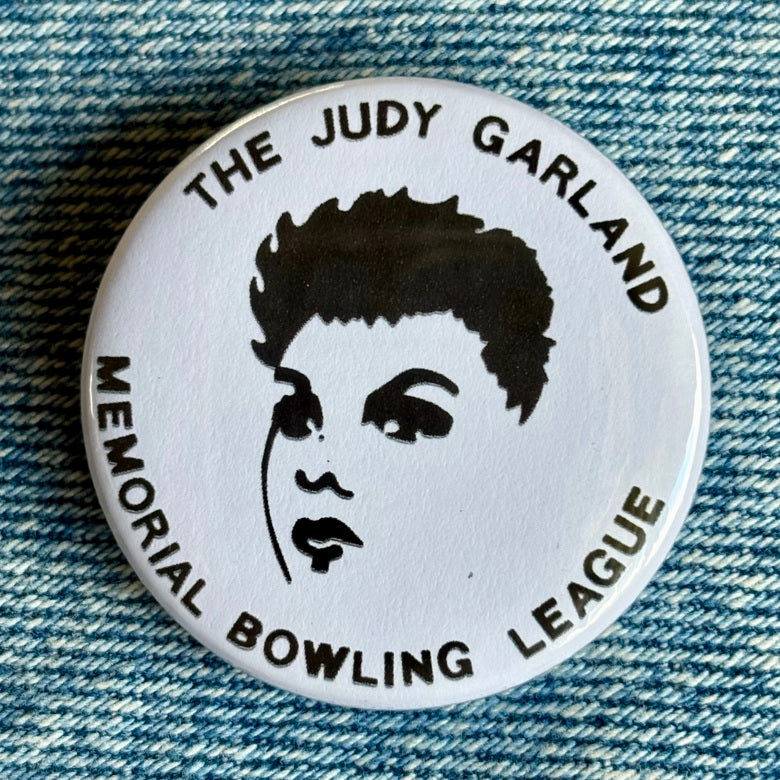 Judy Garland Bowling badge