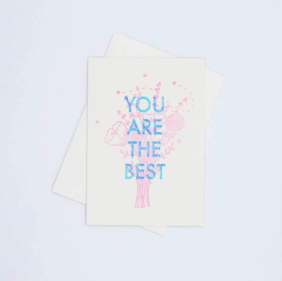 You Are the Best card