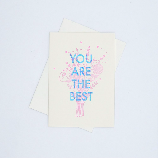 You Are the Best card