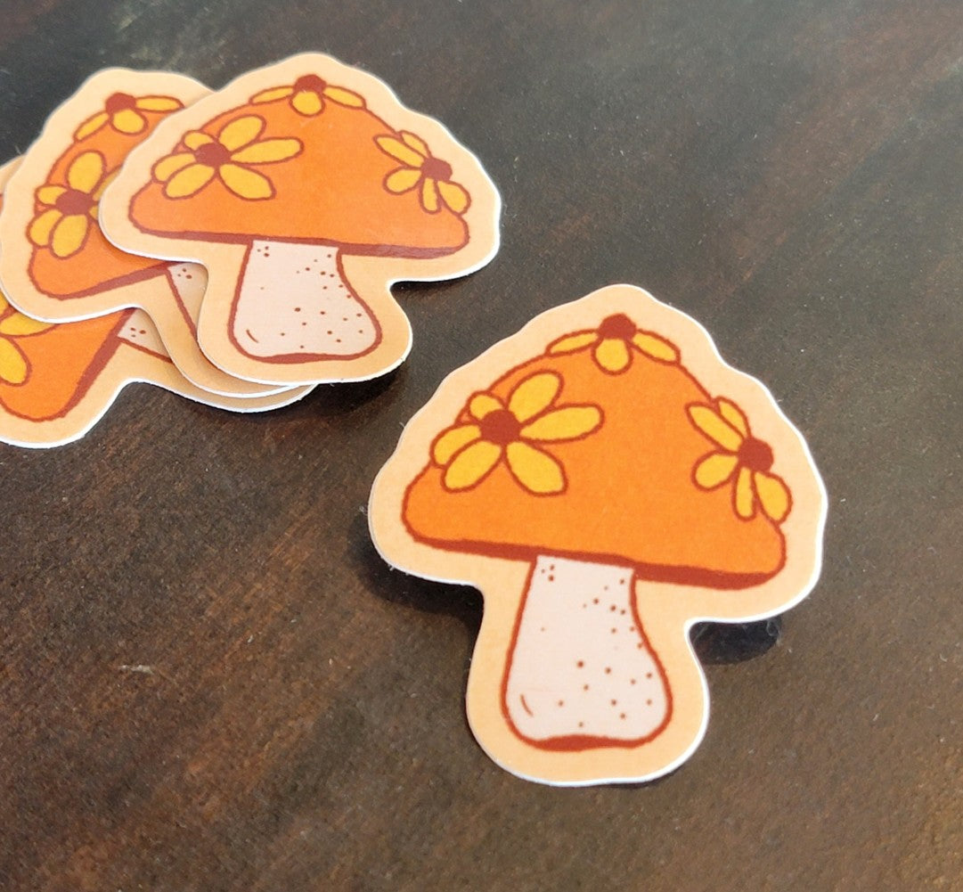 mushroom sticker