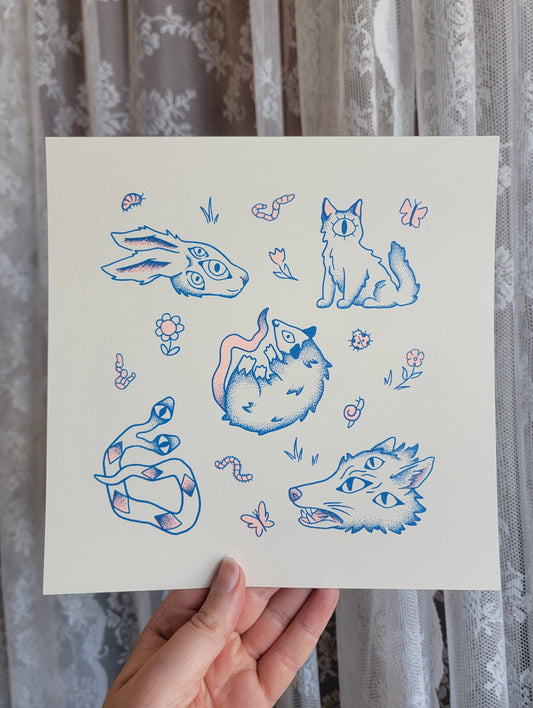 Critter Flash Sheet