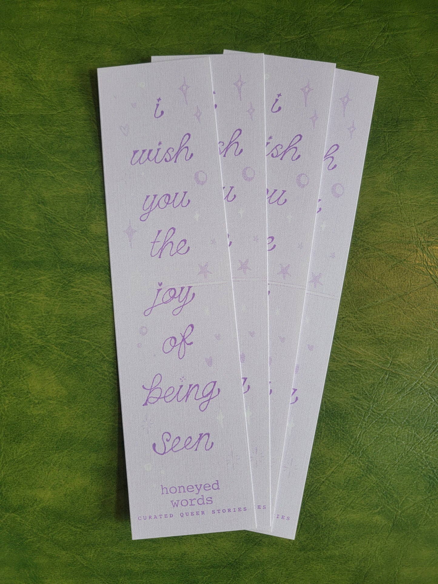 i wish you the joy of being seen bookmark