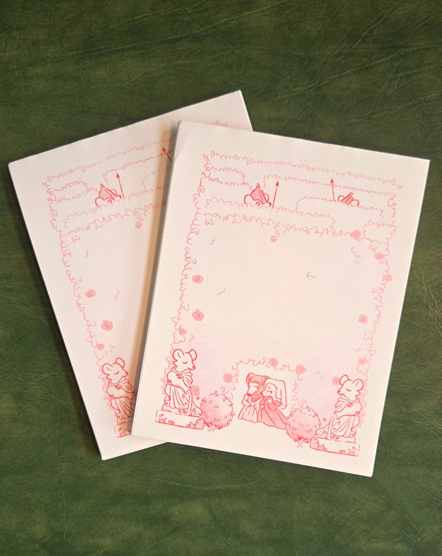 itty bitty medieval notepad