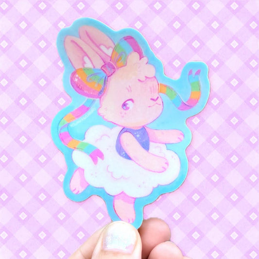 Cloud Bunny Sticker