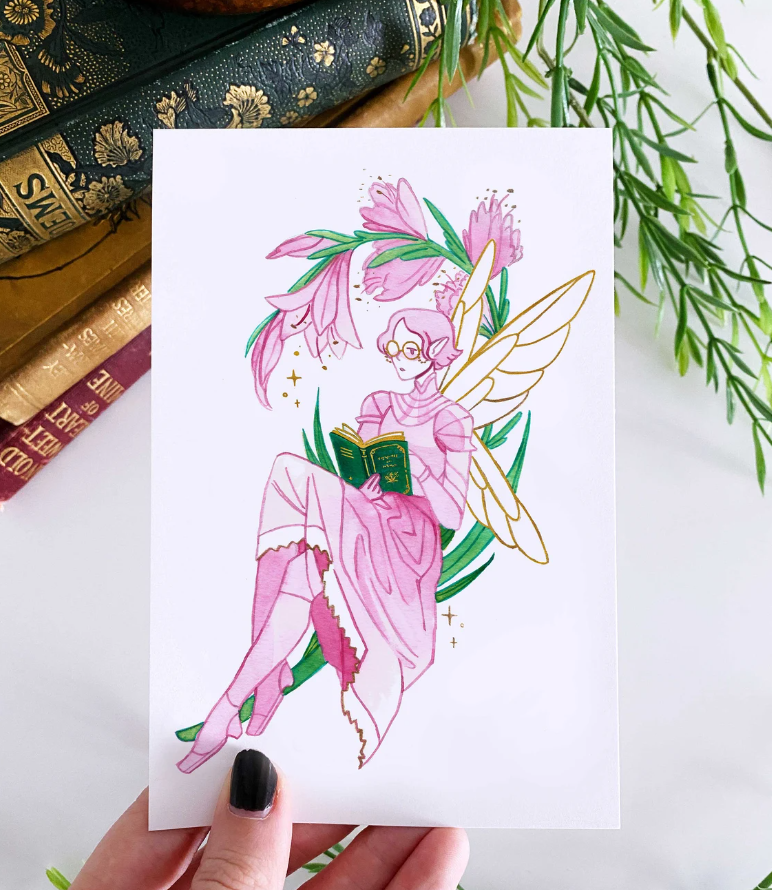 Gladiolus Knight Mini Print