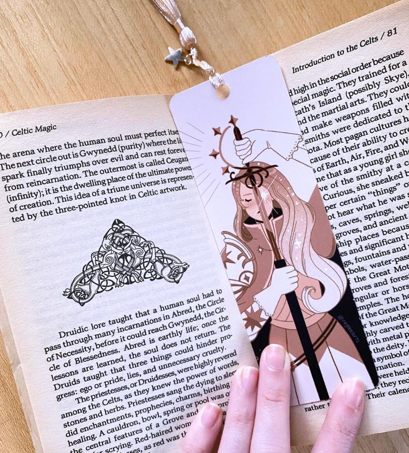 Starlight Knight Sword Bookmark with Tassel