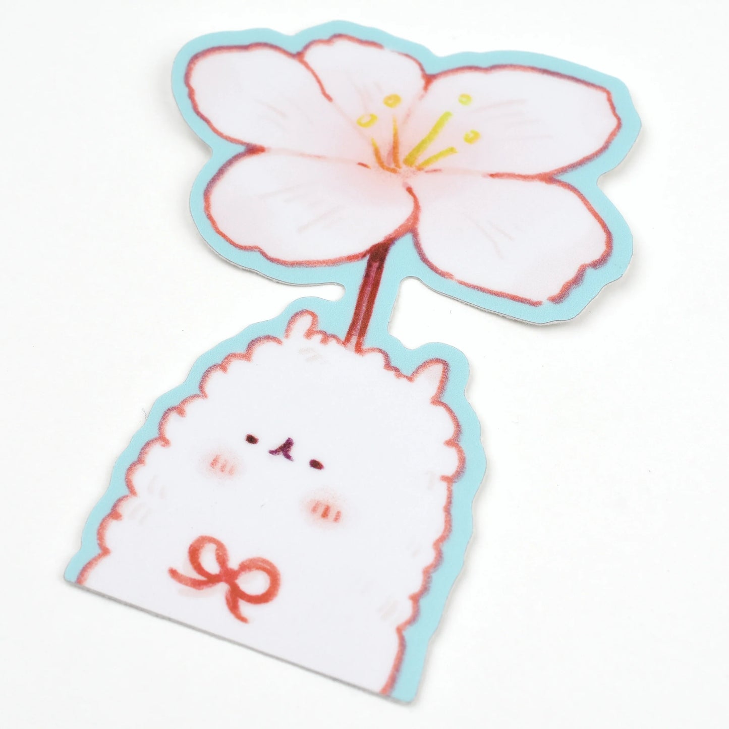 Sakura Alpaca sticker