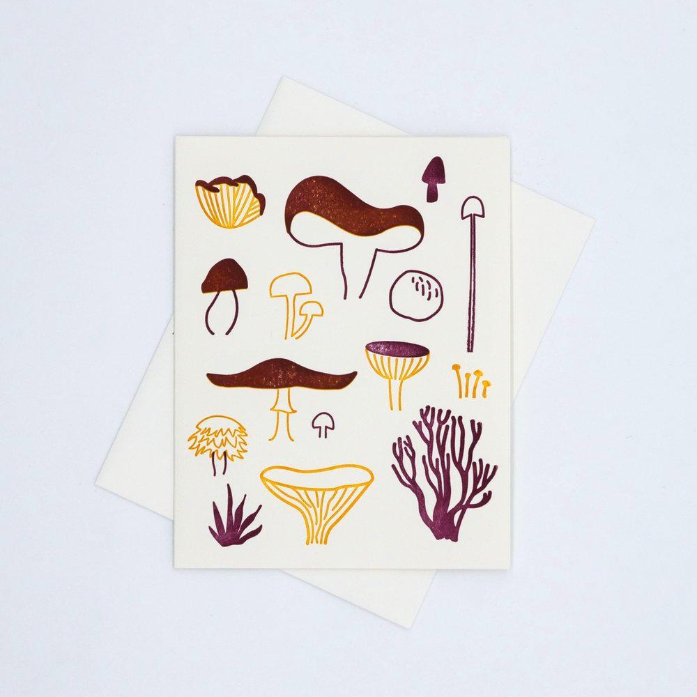 Mushroom card