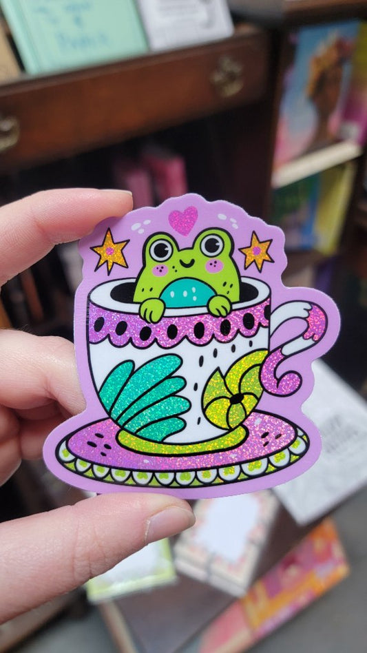Teacup Frog sticker