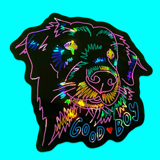Good Boy Sticker