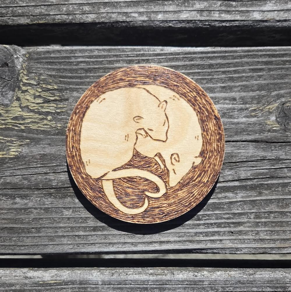 Rat Love Coaster