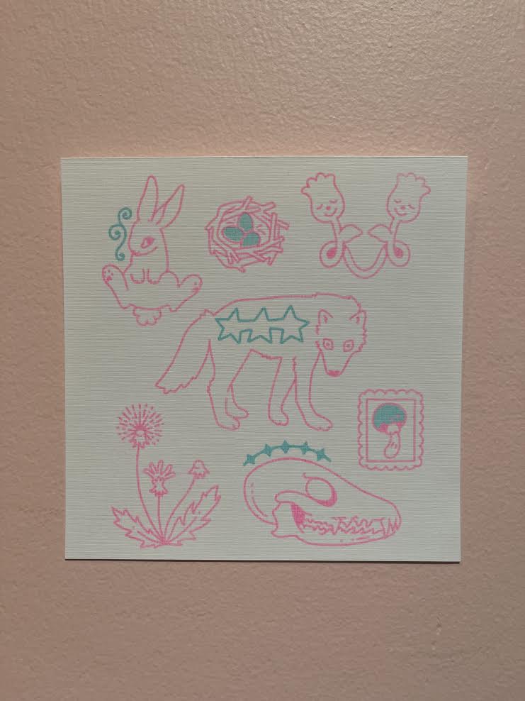 forest flash print