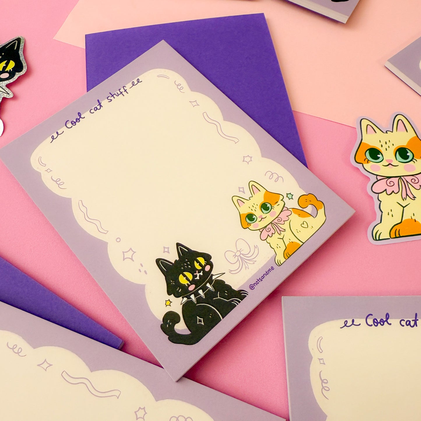 Cat Stuff Memo Note Pads