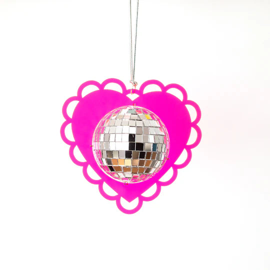 Mini Heart Disco Ball Valentine Edition
