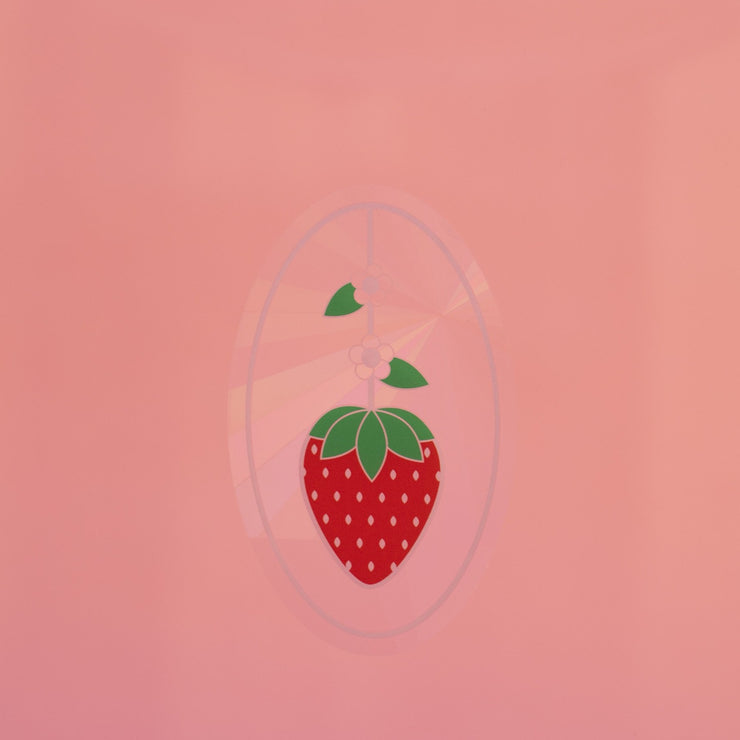 strawberry sun catcher decal