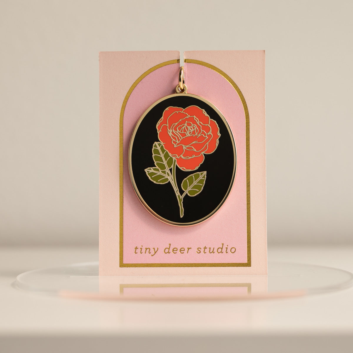 rose keychain