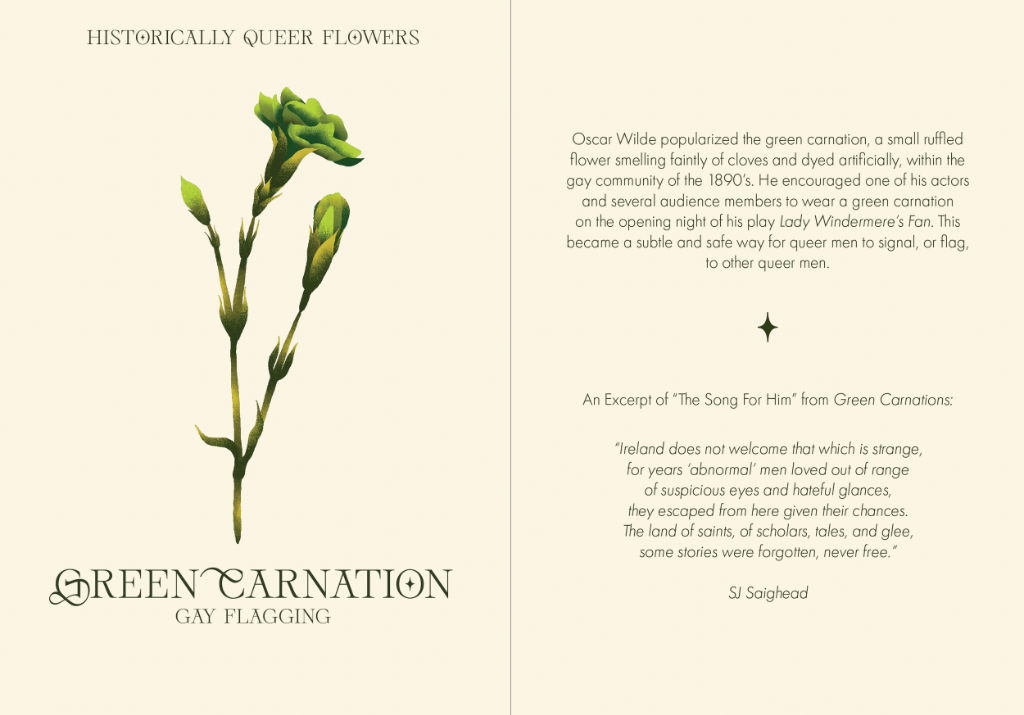 Green Carnation: Gay Flagging