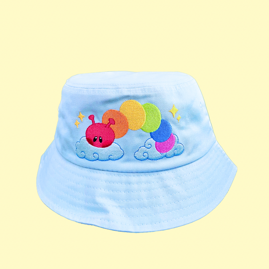 Caterpillar Rainbow Hat