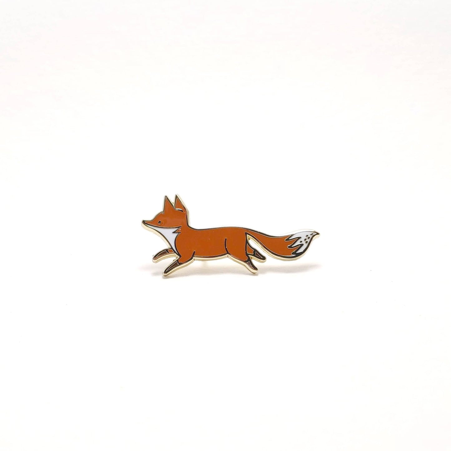 Running Fox Enamel Pin