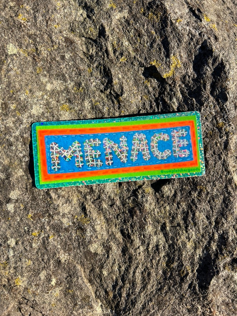 Menace sticker