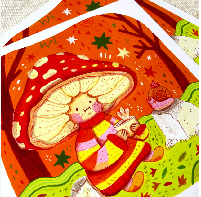 Amanita's Mushroom Tea Time