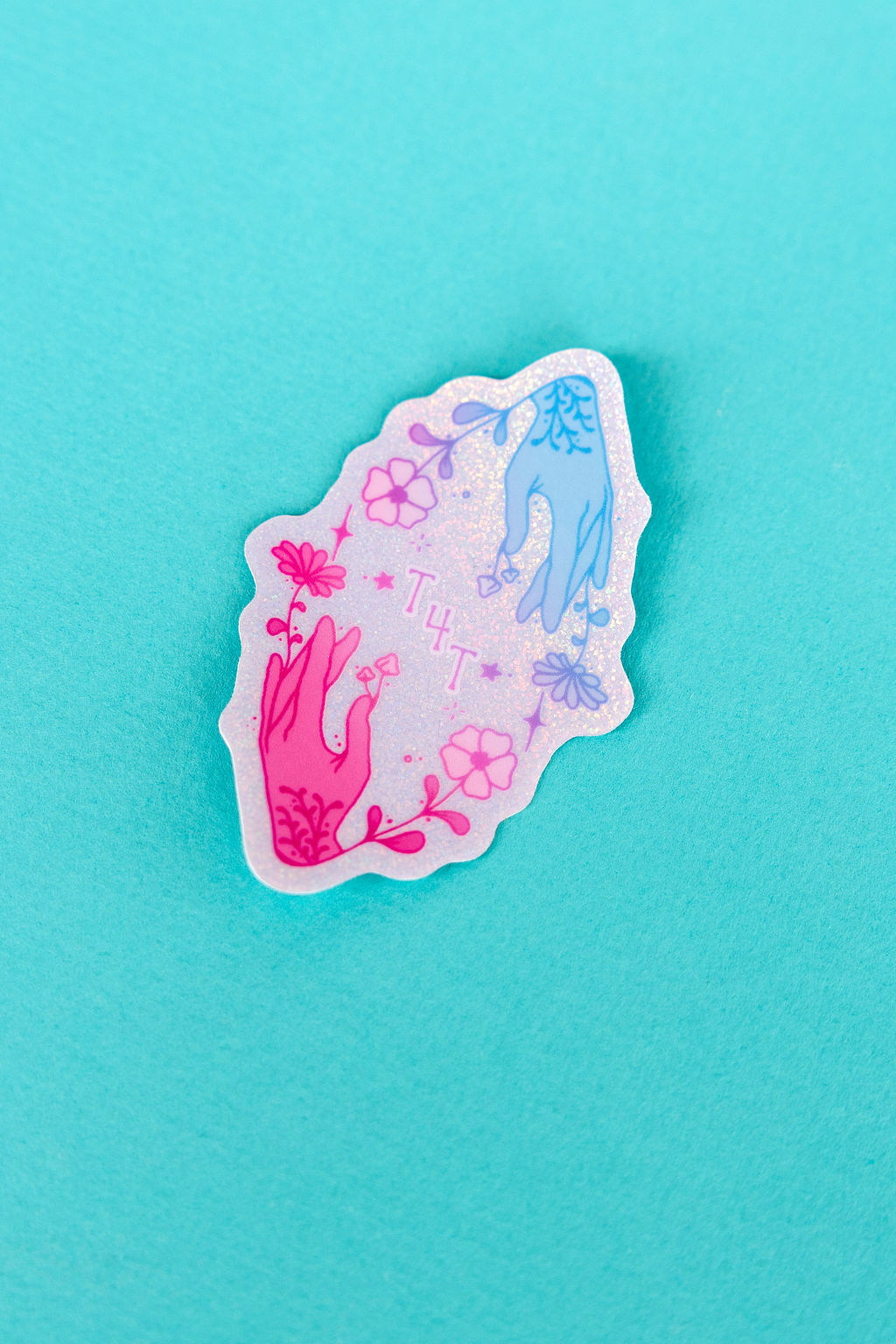 t4t magic shimmery sticker