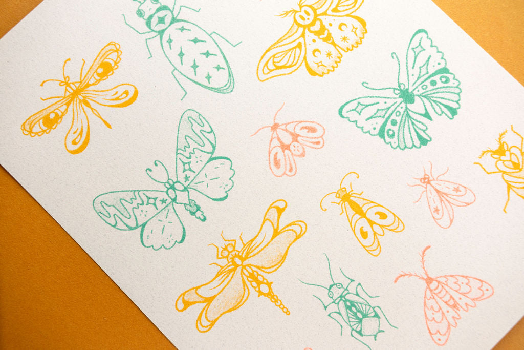 Bugs of the Slumber Forest Print