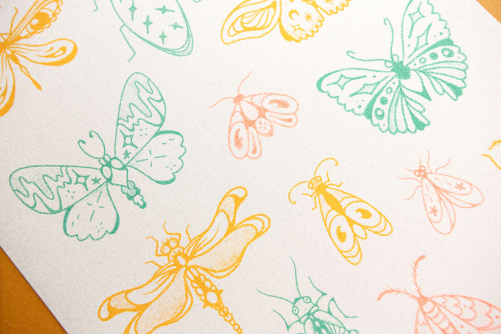 Bugs of the Slumber Forest Print