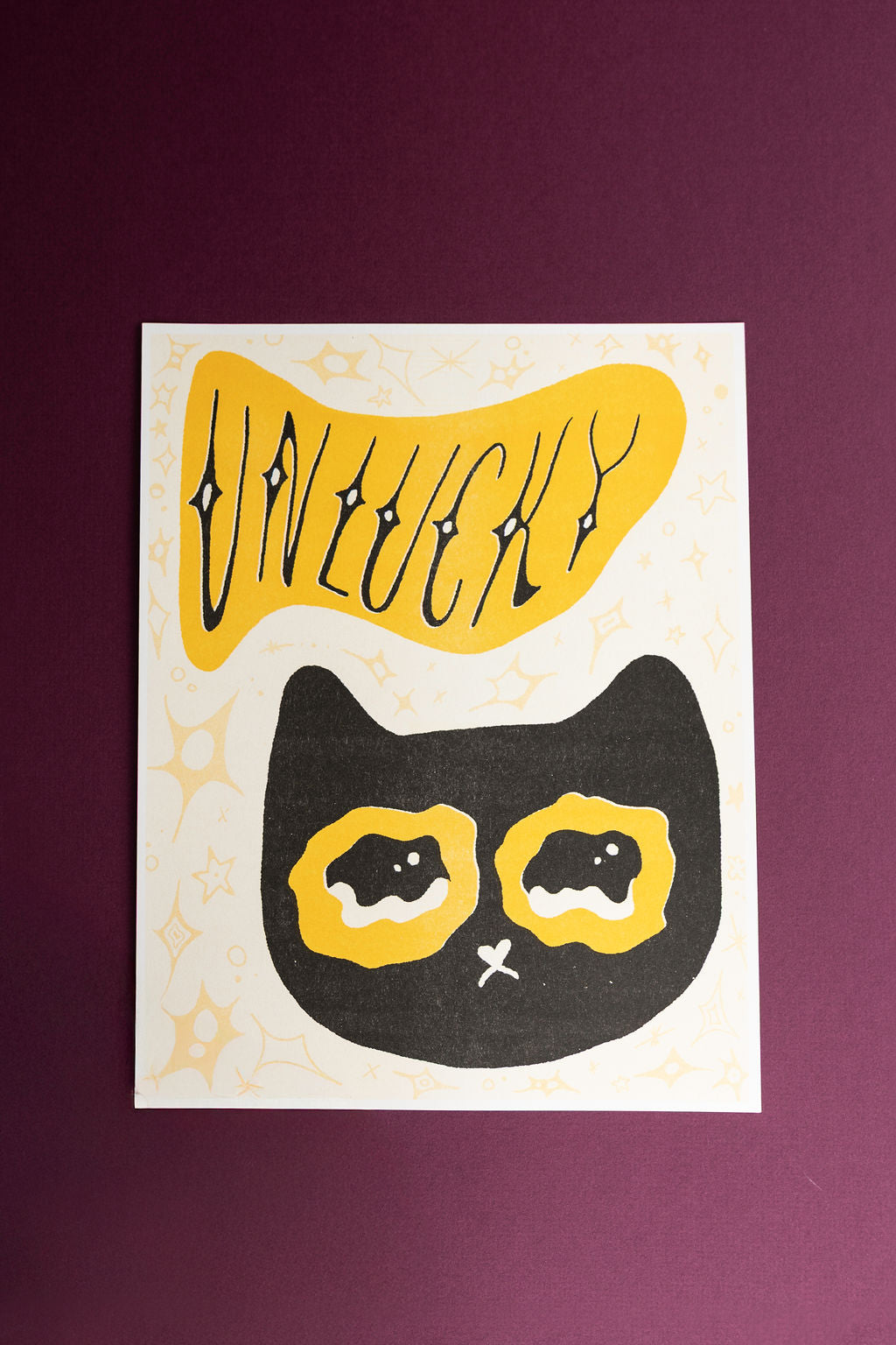 Purrcival Jr. print