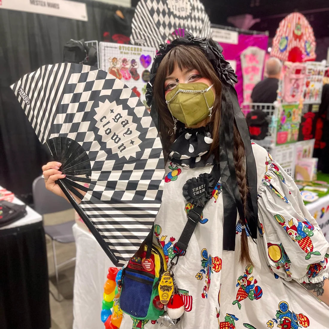 Gay Clown Fan