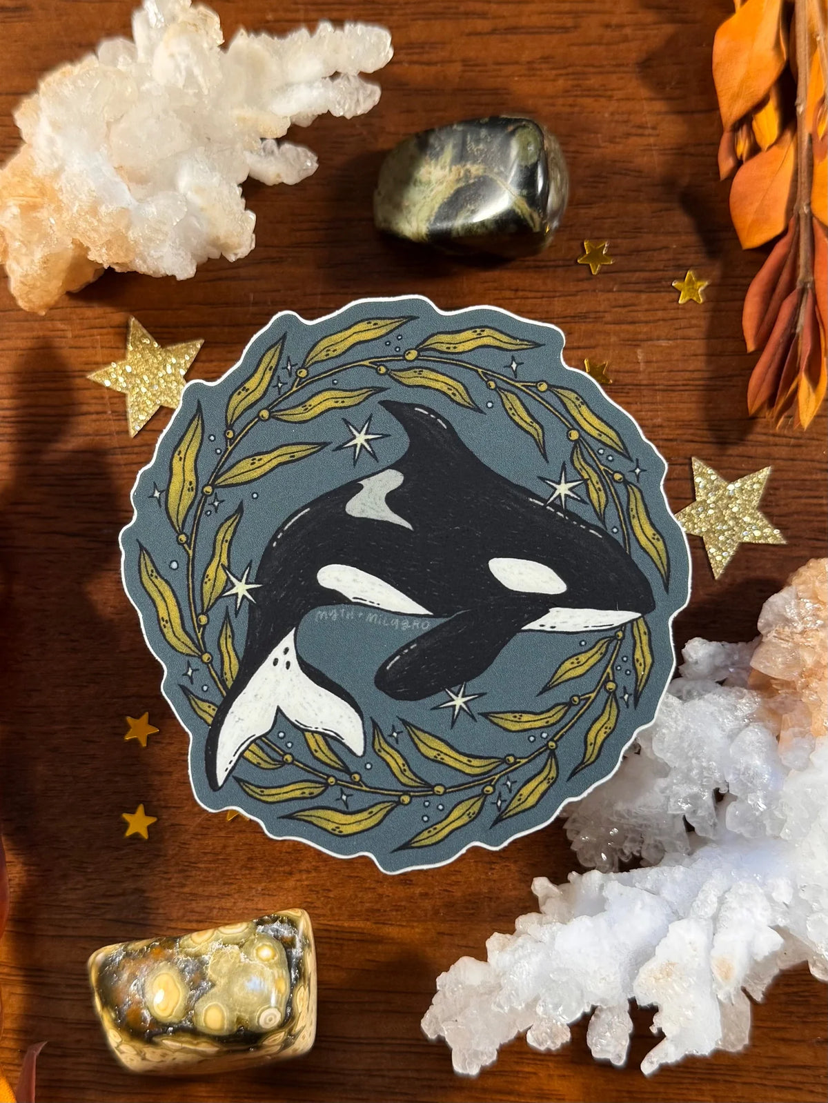 Orca Waterproof Vinyl Sticker