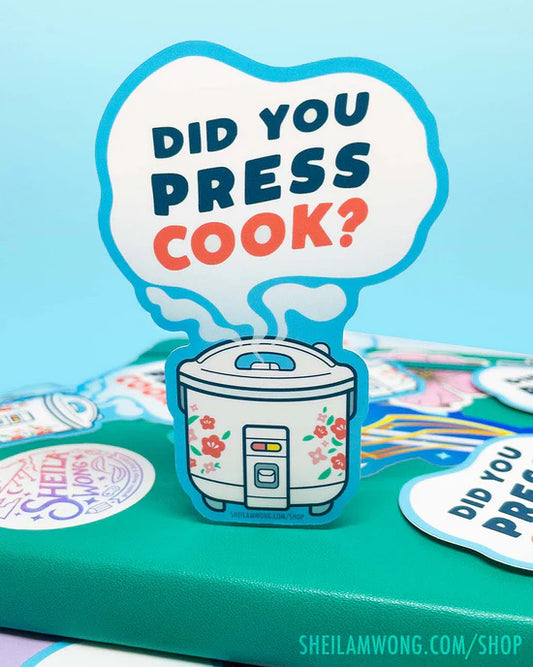 Did You Press Cook sticker