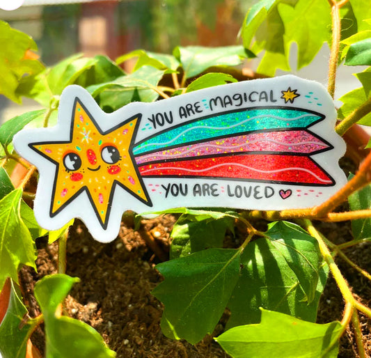 You are Magical Shimmery Sticker