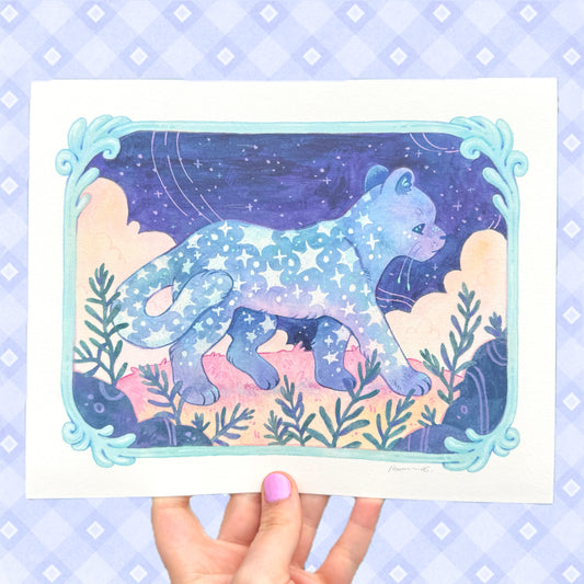 Celestial Panther Print