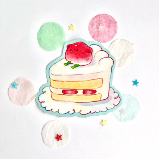 Strawberry Cake sticker