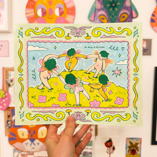 The Dance Riso Print