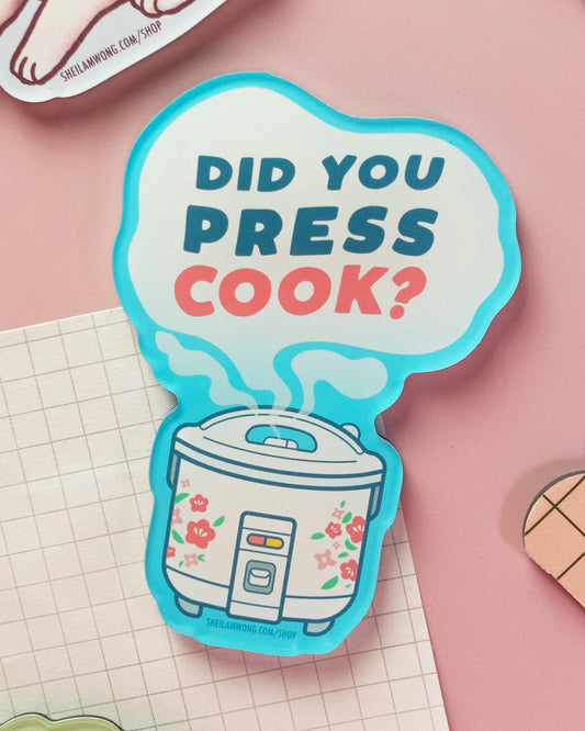 Did You Press Cook Magnet