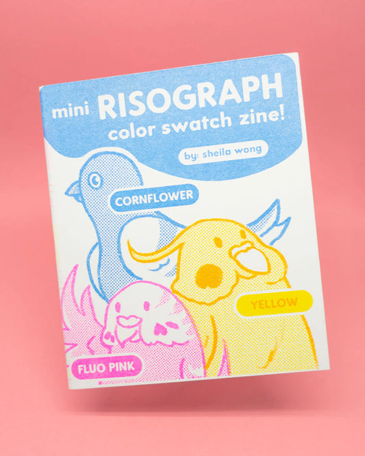 Mini Riso Swatch Zine