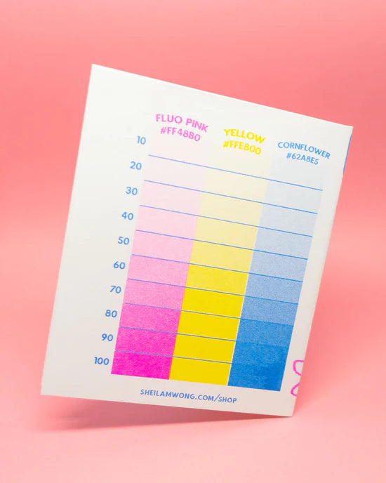 Mini Riso Swatch Zine