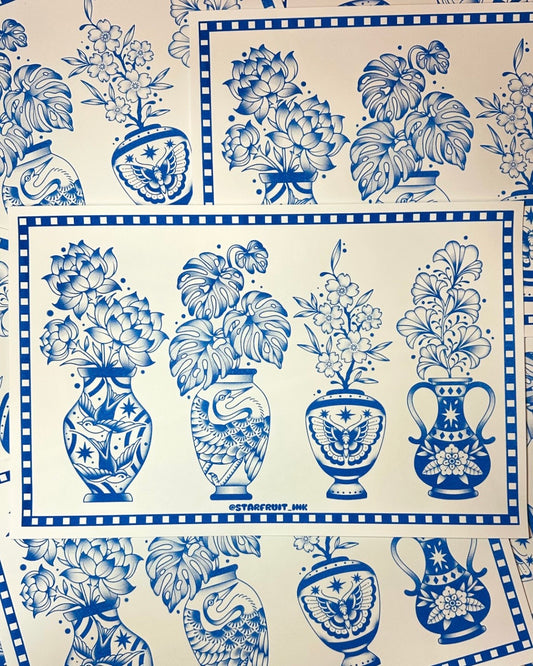 Decorated Vases