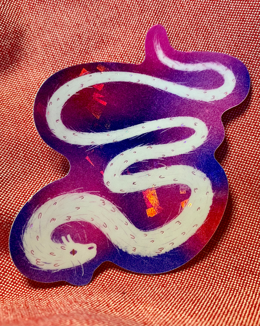 Dragon Spirit Prism Party Sticker