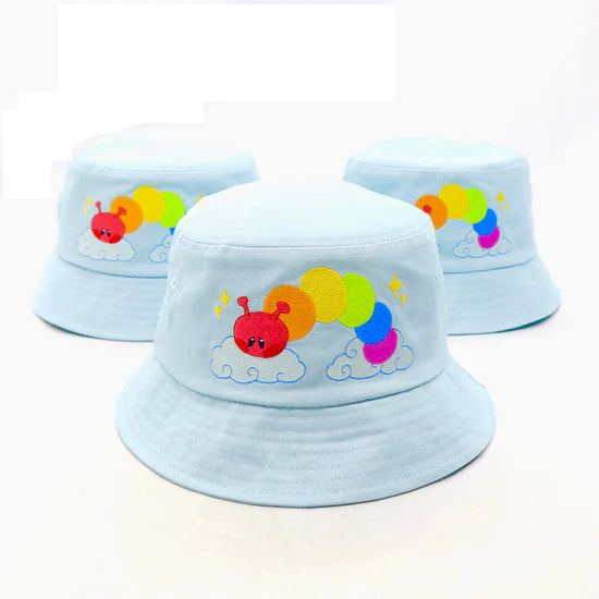 Caterpillar Rainbow Hat