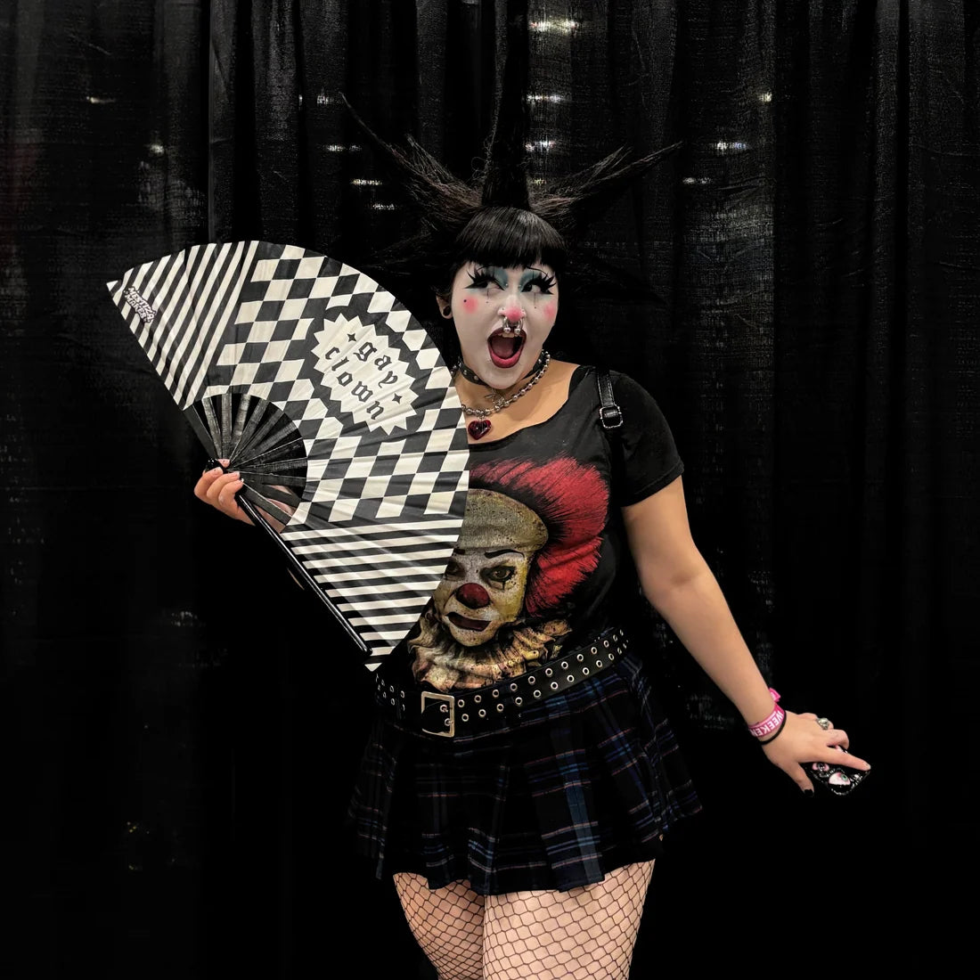 Gay Clown Fan