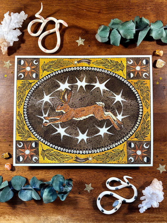 Jackalope Art Print