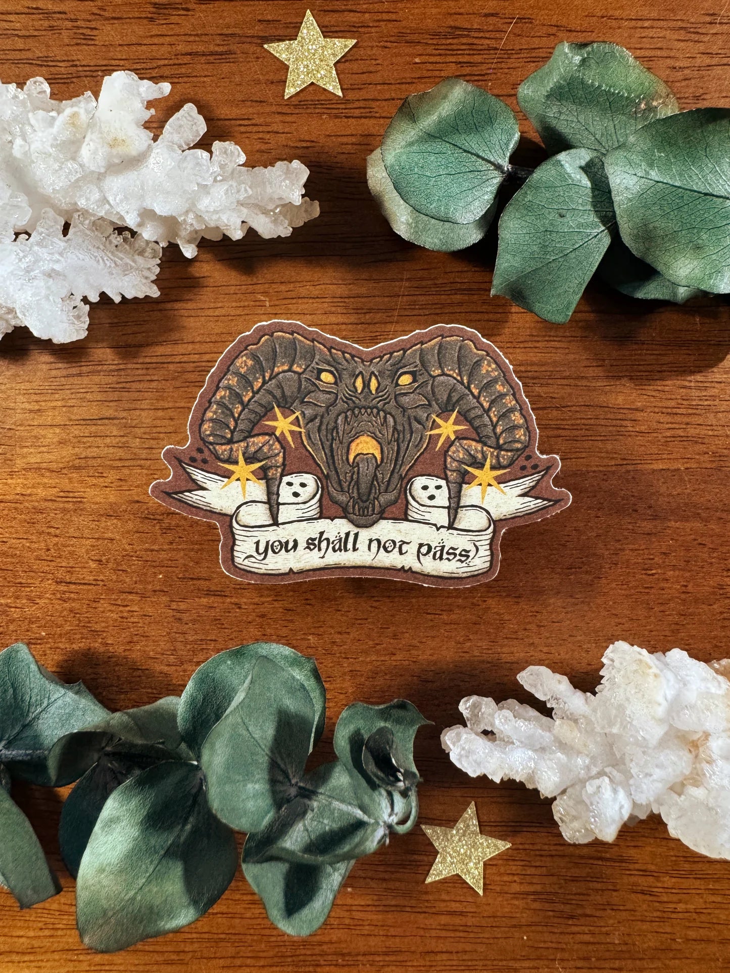 Balrog Die Cut Vinyl Sticker – Sonny's House