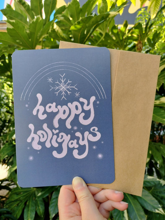 Happy Holigays Card